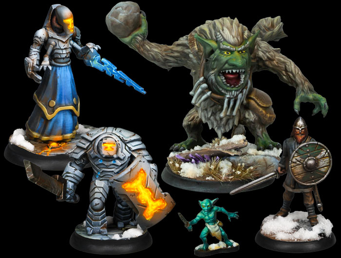 The different Enemies and Allies from Gates of Valhalla