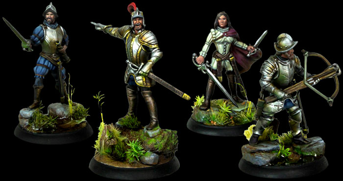 Hero Miniatures from Valley of the Serpent Kings