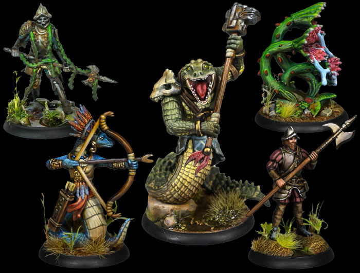 The different Enemies and Allies from Valley of the Serpent Kings