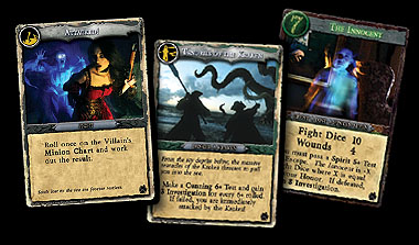 Cards from the game